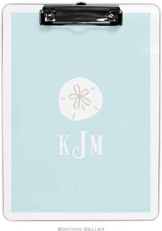 Boatman Geller - Personalized Clipboards (Sand Dollar) Boatman Geller - Personalized Clipboards (Sand Dollar)