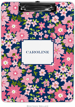 Boatman Geller - Personalized Clipboards (Caroline Floral Pink) Boatman Geller - Personalized Clipboards (Caroline Floral Pink)