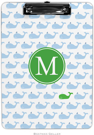 Boatman Geller - Personalized Clipboards (Whale Repeat Preset) Boatman Geller - Personalized Clipboards (Whale Repeat Preset)