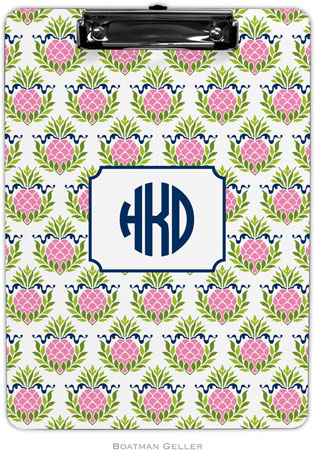 Boatman Geller - Personalized Clipboards (Pineapple Repeat Pink) Boatman Geller - Personalized Clipboards (Pineapple Repeat Pink)