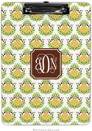 Boatman Geller - Personalized Clipboards (Pineapple Repeat Preset) Boatman Geller - Personalized Clipboards (Pineapple Repeat Preset)
