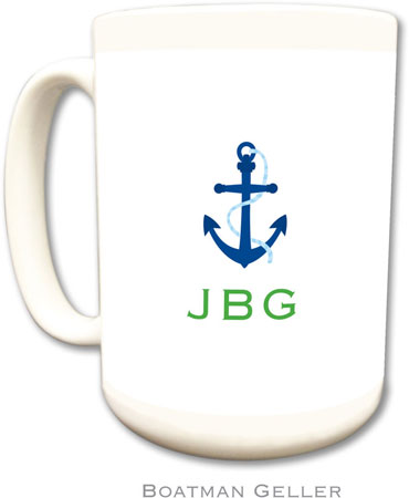 Boatman Geller - Personalized Coffee Mugs (Anchor)