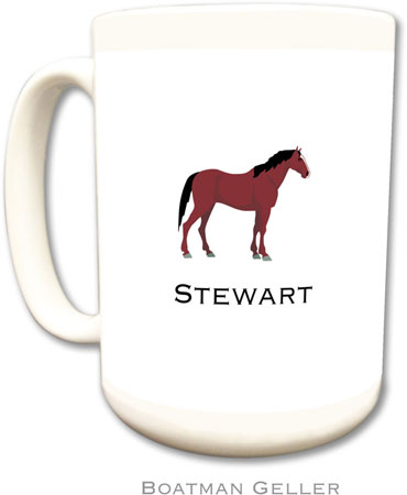 Boatman Geller - Create-Your-Own Personalized Coffee Mugs (Horse)