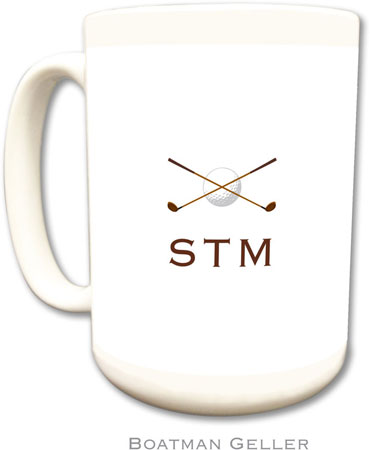 Boatman Geller - Create-Your-Own Personalized Coffee Mugs (Golf)