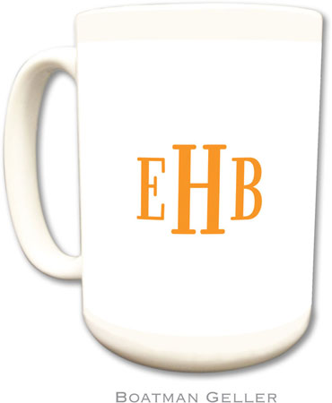 Boatman Geller - Personalized Coffee Mugs (Classic Monogram) Boatman Geller - Personalized Coffee Mugs (Classic Monogram)