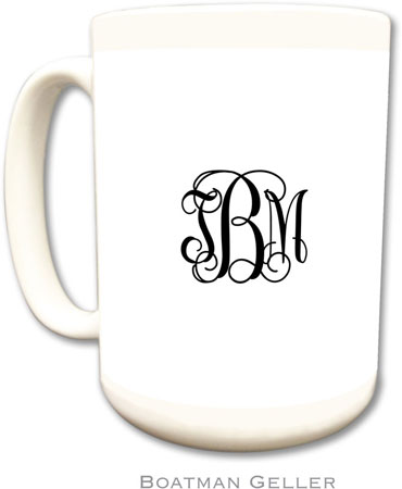 Boatman Geller - Personalized Coffee Mugs (Script Monogram) Boatman Geller - Personalized Coffee Mugs (Script Monogram)