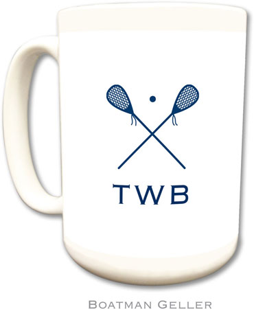 Boatman Geller - Personalized Coffee Mugs (Lacrosse)