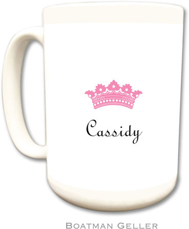 Boatman Geller - Personalized Coffee Mugs (Princess Crown)