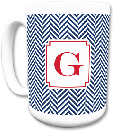 Boatman Geller - Create-Your-Own Mugs (Herringbone)