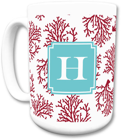 Boatman Geller - Create-Your-Own Mugs (Coral) Boatman Geller - Create-Your-Own Mugs (Coral)