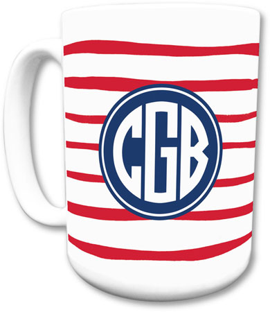 Boatman Geller - Create-Your-Own Mugs (Brush Stripe)