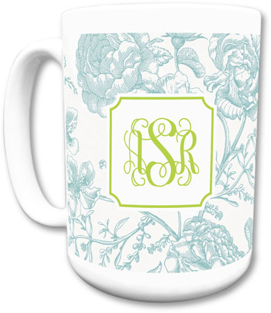 Boatman Geller - Create-Your-Own Mugs (Floral Toile) Boatman Geller - Create-Your-Own Mugs (Floral Toile)