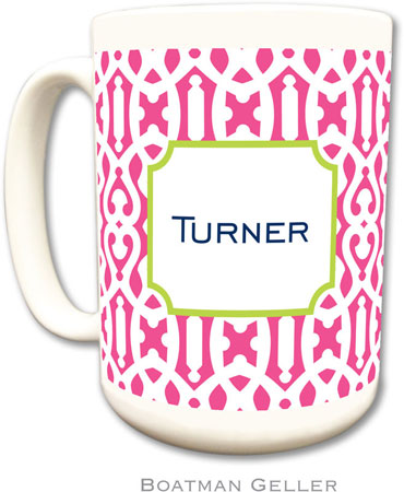 Boatman Geller - Personalized Coffee Mugs (Cameron Raspberry) Boatman Geller - Personalized Coffee Mugs (Cameron Raspberry)