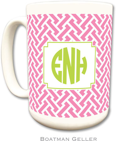 Boatman Geller - Personalized Coffee Mugs (Stella Pink) Boatman Geller - Personalized Coffee Mugs (Stella Pink)