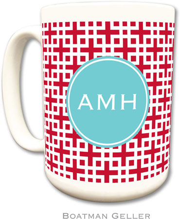 Boatman Geller - Personalized Coffee Mugs (Lattice Cherry Preset) Boatman Geller - Personalized Coffee Mugs (Lattice Cherry Preset)