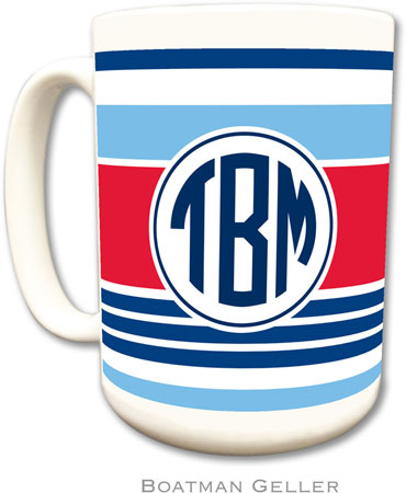 Boatman Geller - Personalized Coffee Mugs (Espadrille Nautical Preset) Boatman Geller - Personalized Coffee Mugs (Espadrille Nautical Preset)