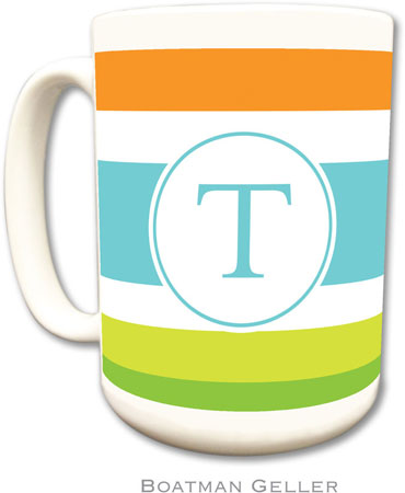 Boatman Geller - Personalized Coffee Mugs (Espadrille Bright Preset) Boatman Geller - Personalized Coffee Mugs (Espadrille Bright Preset)