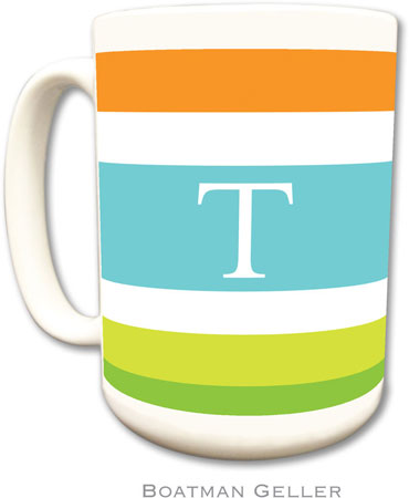 Boatman Geller - Personalized Coffee Mugs (Espadrille Bright)