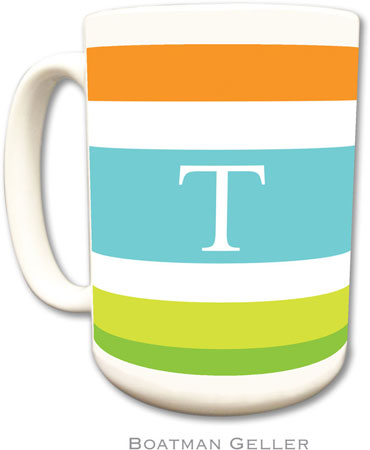 Boatman Geller - Personalized Coffee Mugs (Espadrille Bright) Boatman Geller - Personalized Coffee Mugs (Espadrille Bright)