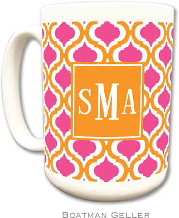 Boatman Geller - Personalized Coffee Mugs (Kate Tangerine & Raspberry Preset) Boatman Geller - Personalized Coffee Mugs (Kate Tangerine & Raspberry Preset)
