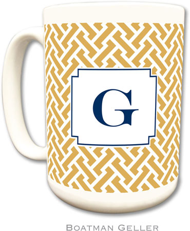 Boatman Geller - Personalized Coffee Mugs (Stella Gold)
