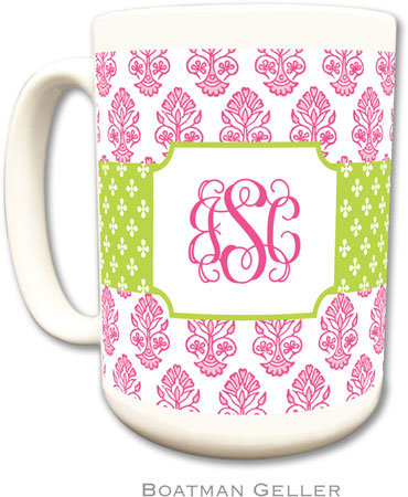 Boatman Geller - Personalized Coffee Mugs (Beti Pink)