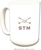 Boatman Geller - Personalized Coffee Mugs (Golf)