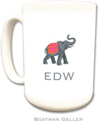 Boatman Geller - Personalized Coffee Mugs (Elephant)