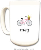 Boatman Geller - Create-Your-Own Personalized Coffee Mugs (Bicycle)