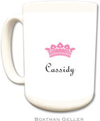 Boatman Geller - Personalized Coffee Mugs (Princess Crown)