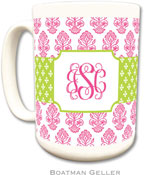 Boatman Geller - Personalized Coffee Mugs (Beti Pink)