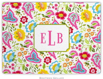 Boatman Geller - Personalized Cutting Boards (Bright Floral)