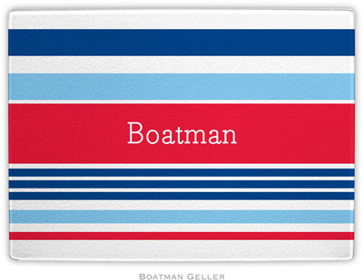 Boatman Geller - Personalized Cutting Boards (Espadrille Nautical)
