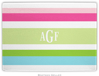 Boatman Geller - Personalized Cutting Boards (Espadrille Preppy)