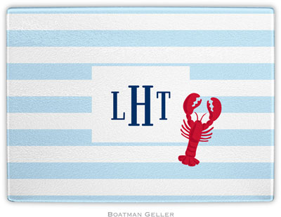 Boatman Geller - Personalized Cutting Boards (Stripe Lobster) Boatman Geller - Personalized Cutting Boards (Stripe Lobster)
