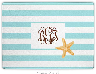 Boatman Geller - Personalized Cutting Boards (Stripe Starfish)