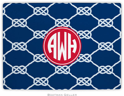 Boatman Geller - Personalized Cutting Boards (Nautical Knot Navy Preset) Boatman Geller - Personalized Cutting Boards (Nautical Knot Navy Preset)