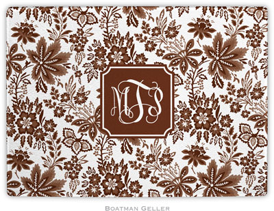Boatman Geller - Personalized Cutting Boards (Classic Floral Brown Preset) Boatman Geller - Personalized Cutting Boards (Classic Floral Brown Preset)