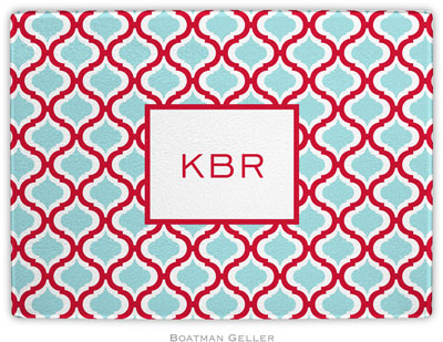 Boatman Geller - Personalized Cutting Boards (Kate Red & Teal) Boatman Geller - Personalized Cutting Boards (Kate Red & Teal)