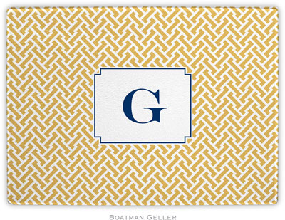 Boatman Geller - Personalized Cutting Boards (Stella Gold)