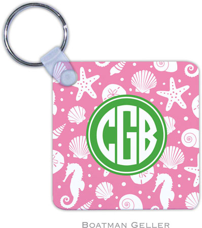 Boatman Geller - Create-Your-Own Personalized Key Chains (Jetties Bubblegum Preset)