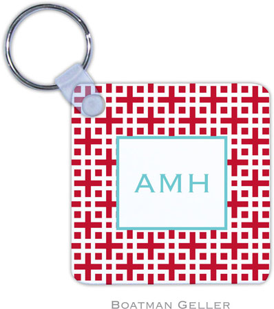 Boatman Geller - Create-Your-Own Personalized Key Chains (Lattice Cherry) Boatman Geller - Create-Your-Own Personalized Key Chains (Lattice Cherry)