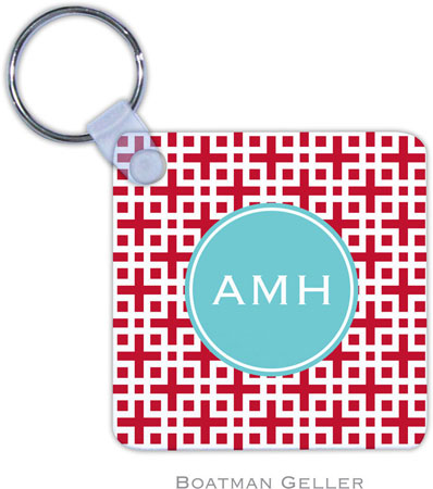 Boatman Geller - Create-Your-Own Personalized Key Chains (Lattice Cherry Preset) Boatman Geller - Create-Your-Own Personalized Key Chains (Lattice Cherry Preset)