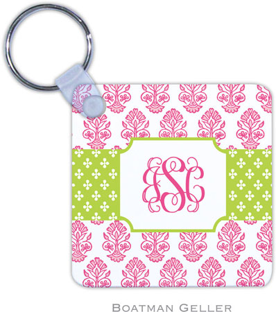 Boatman Geller - Personalized Key Chains (Beti Pink)