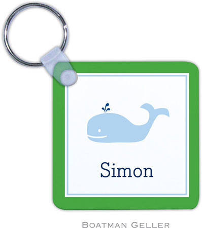 Boatman Geller - Personalized Key Chains (Whale)