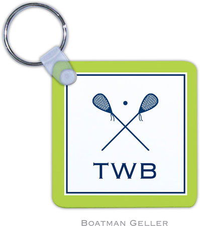 Boatman Geller - Personalized Key Chains (Lacrosse) Boatman Geller - Personalized Key Chains (Lacrosse)