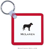 Boatman Geller - Create-Your-Own Personalized Key Chains (Lab Black)