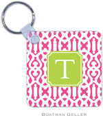 Boatman Geller - Create-Your-Own Personalized Key Chains (Cameron Raspberry Preset)