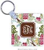 Boatman Geller - Personalized Key Chains (Chinoiserie Autumn Preset)