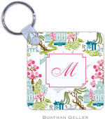 Boatman Geller - Personalized Key Chains (Chinoiserie Spring)